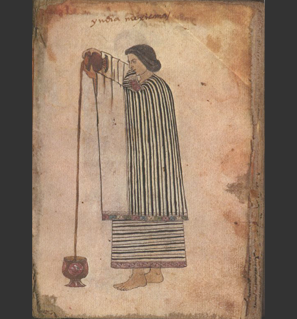 Chocolate azteekse vrouw